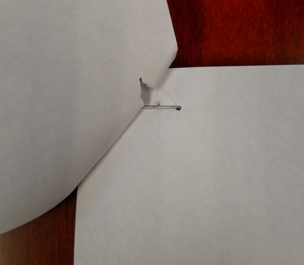 Stapled Note The Basics Done Well | J. P.'s Blog