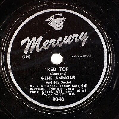 Red Top Gene Ammons label