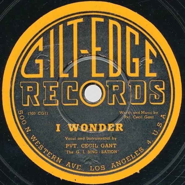 Cecil Gant I Wonder